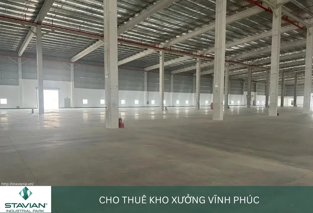 Cho Thuê Kho Xưởng Vĩnh Phúc: Kinh Nghiệm & Giải Pháp Tối Ưu, Giá Tốt 2025 5 Cho thuê kho xưởng Vĩnh Phúc