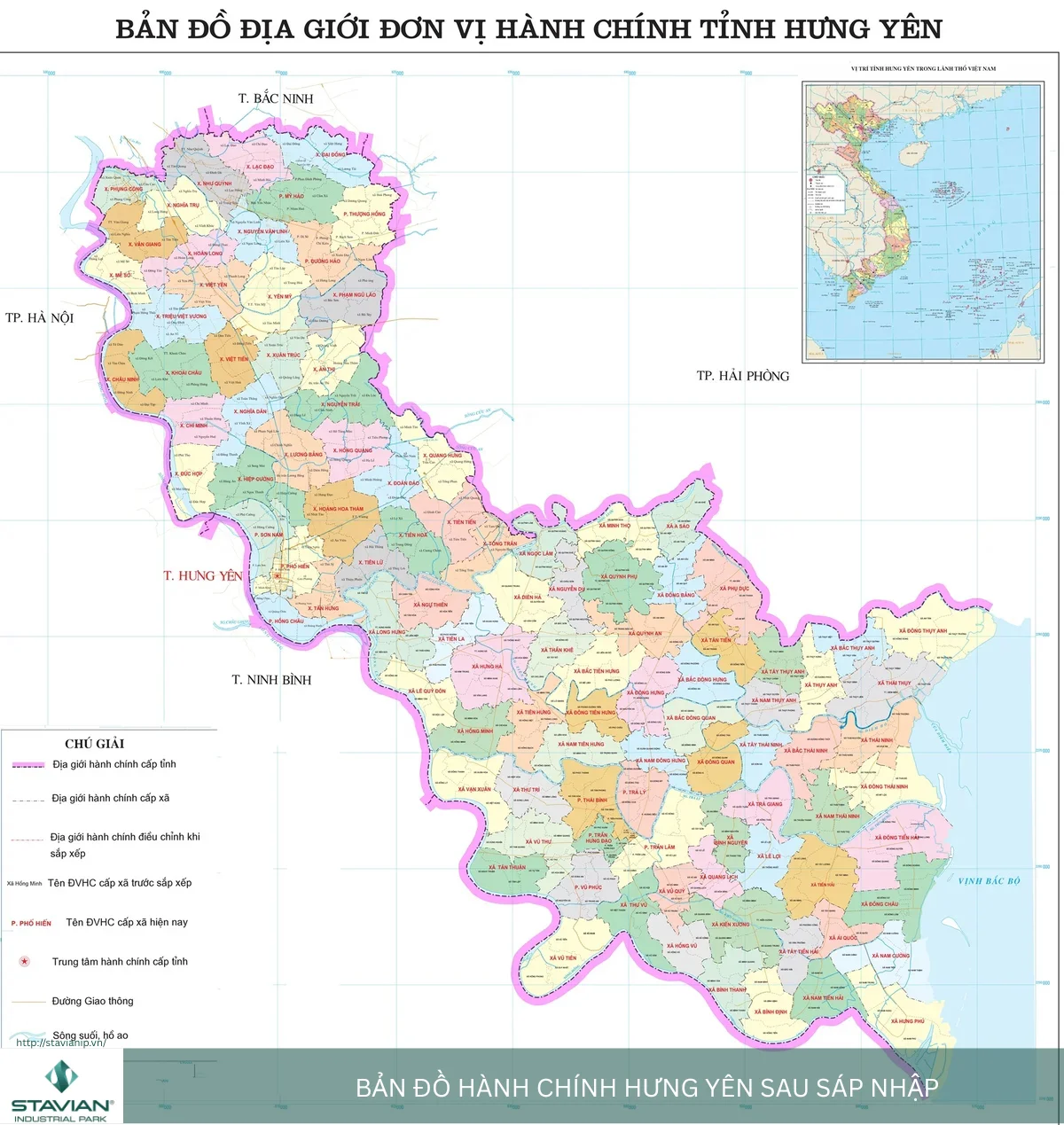 Tỉnh Hưng Yên: Thông Tin Toàn Diện Về Tỉnh Hưng Yên Mới Sau Sáp Nhập 2025 10 Bản đồ hành chính Hưng Yên sau sáp nhập