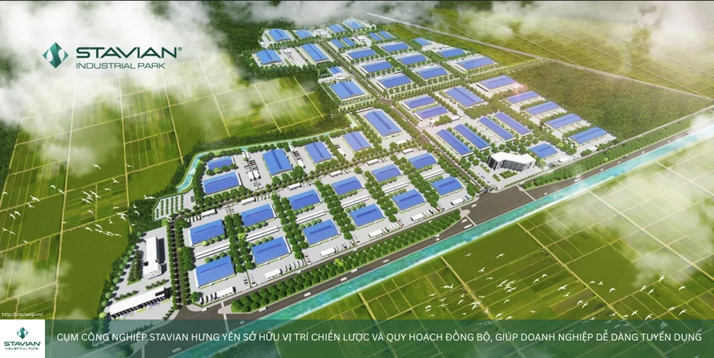 Cụm công nghiệp Stavian Hưng Yên sở hữu vị trí chiến lược và quy hoạch đồng bộ, giúp doanh nghiệp dễ dàng tuyển dụng.