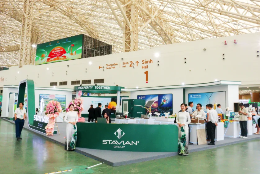 Gian hàng của Tập đoàn Stavian tại VIEE 2025
