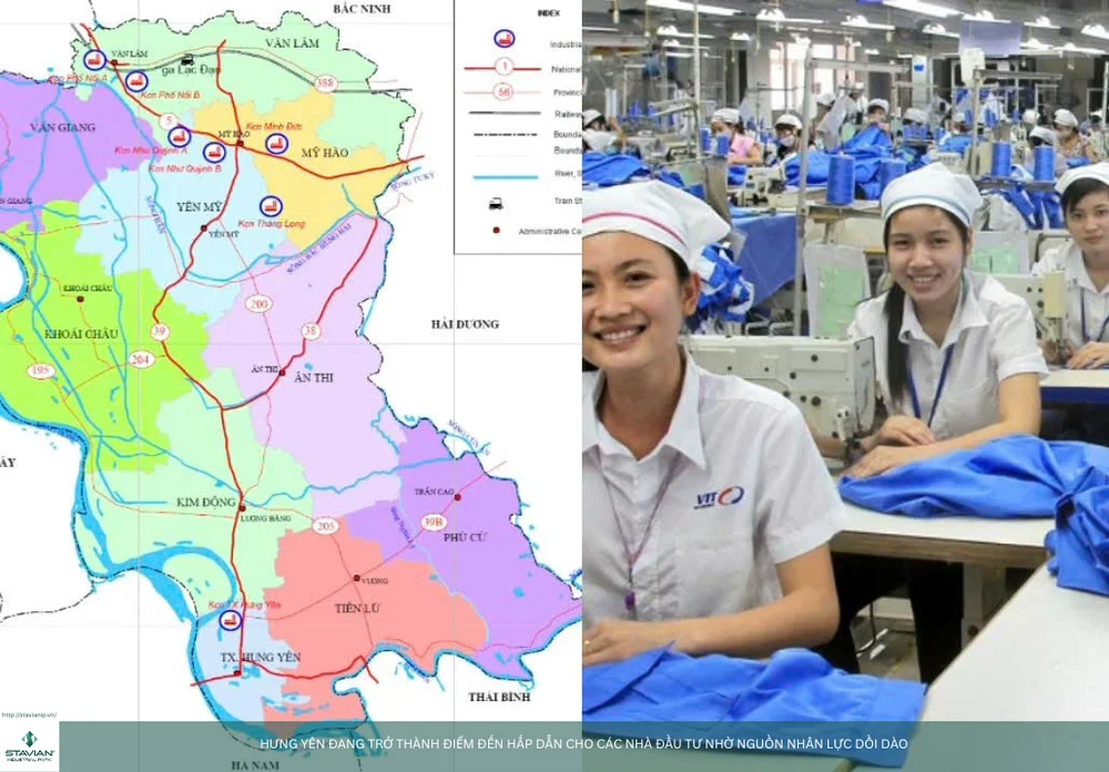 Hưng Yên đang trở thành điểm đến hấp dẫn cho các nhà đầu tư nhờ nguồn nhân lực dồI