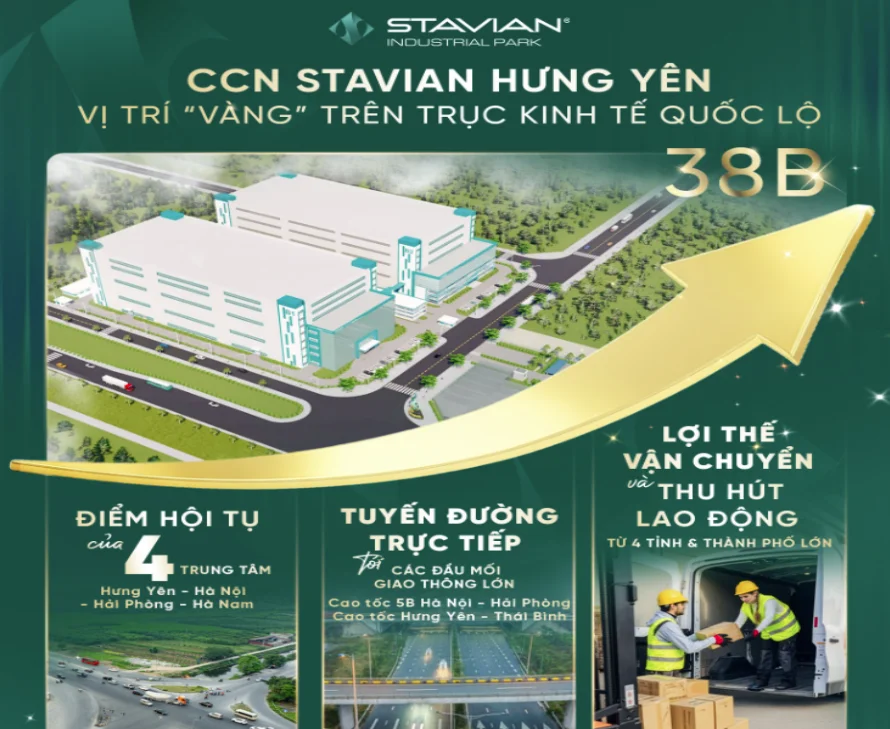 Luật Đất đai 2024 ảnh hưởng thế nào đến giá thuê đất KCN năm 2026? 8 CCN Stavian Hưng Yên