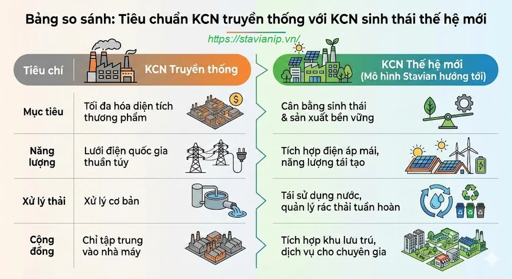 Top 5 Lý Do Nhà Đầu Tư Hàn Quốc và Nhật Bản Chọn Vĩnh Phúc (Cập Nhật 2026) 6 Bảng so sánh KCN Truyền thống với KCN Sinh thái thế hệ mới
