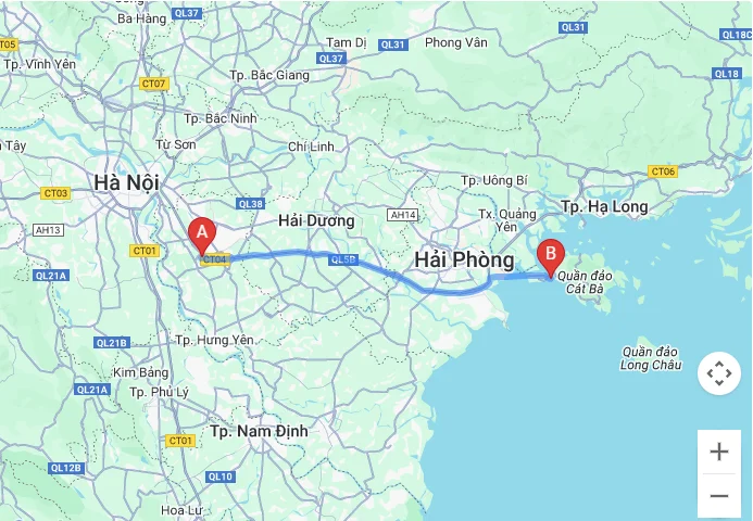 Lộ trình huyết mạch kết nối Stavian Hưng Yên và cửa ngõ quốc tế Lạch Huyện