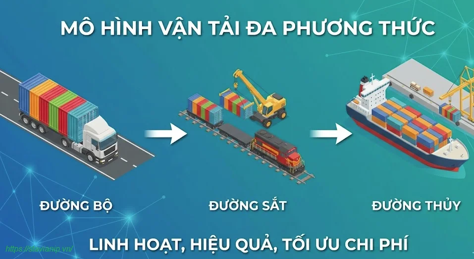 Giải Pháp Logistics Đa Phương Thức: Kết Hợp Đường Bộ, Đường Sắt Và Đường Thủy