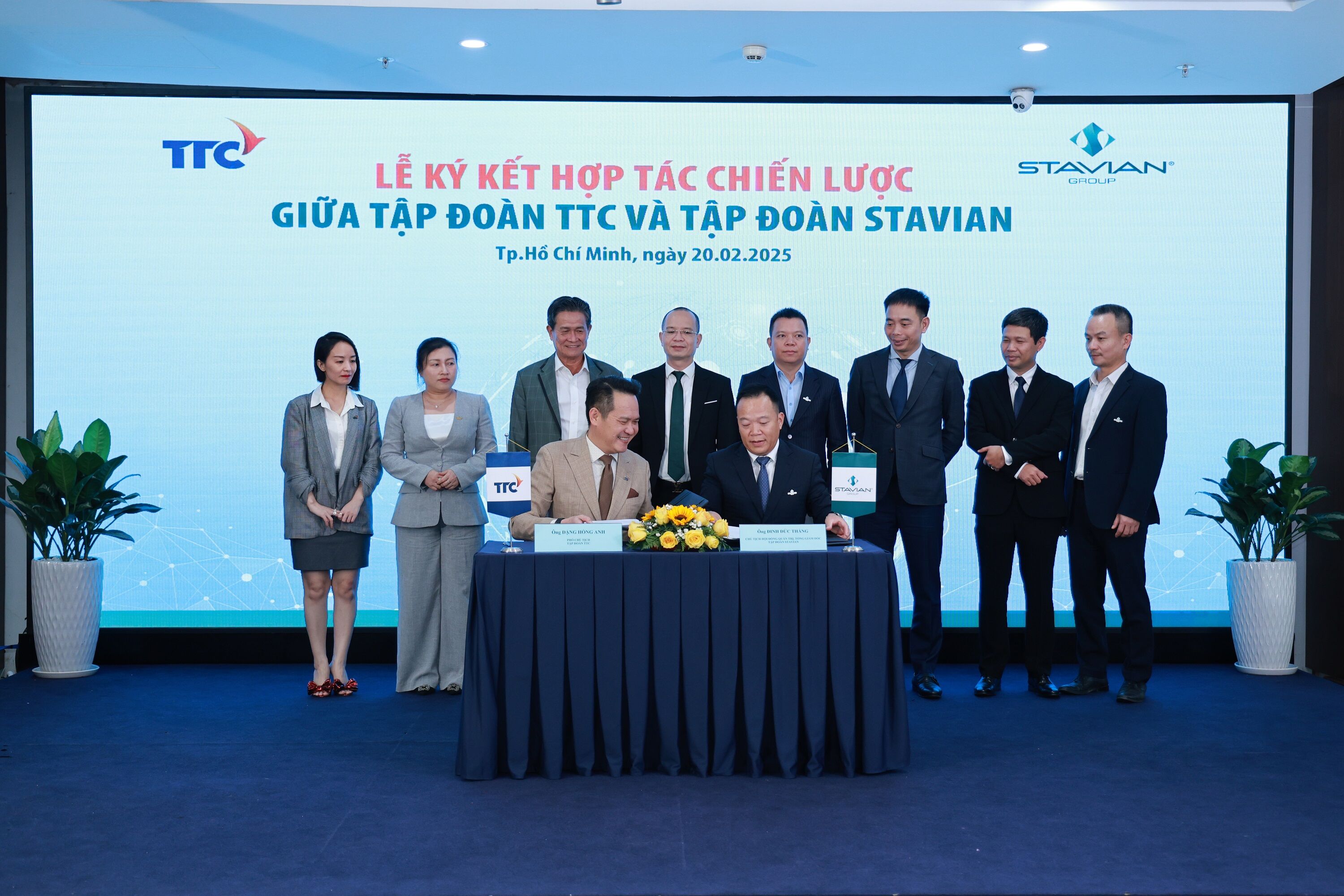 Stavian%20X%20TTC%20(1) Lễ ký kết hợp tác chiến lược giữa Tập đoàn TTC và Tập đoàn Stavian